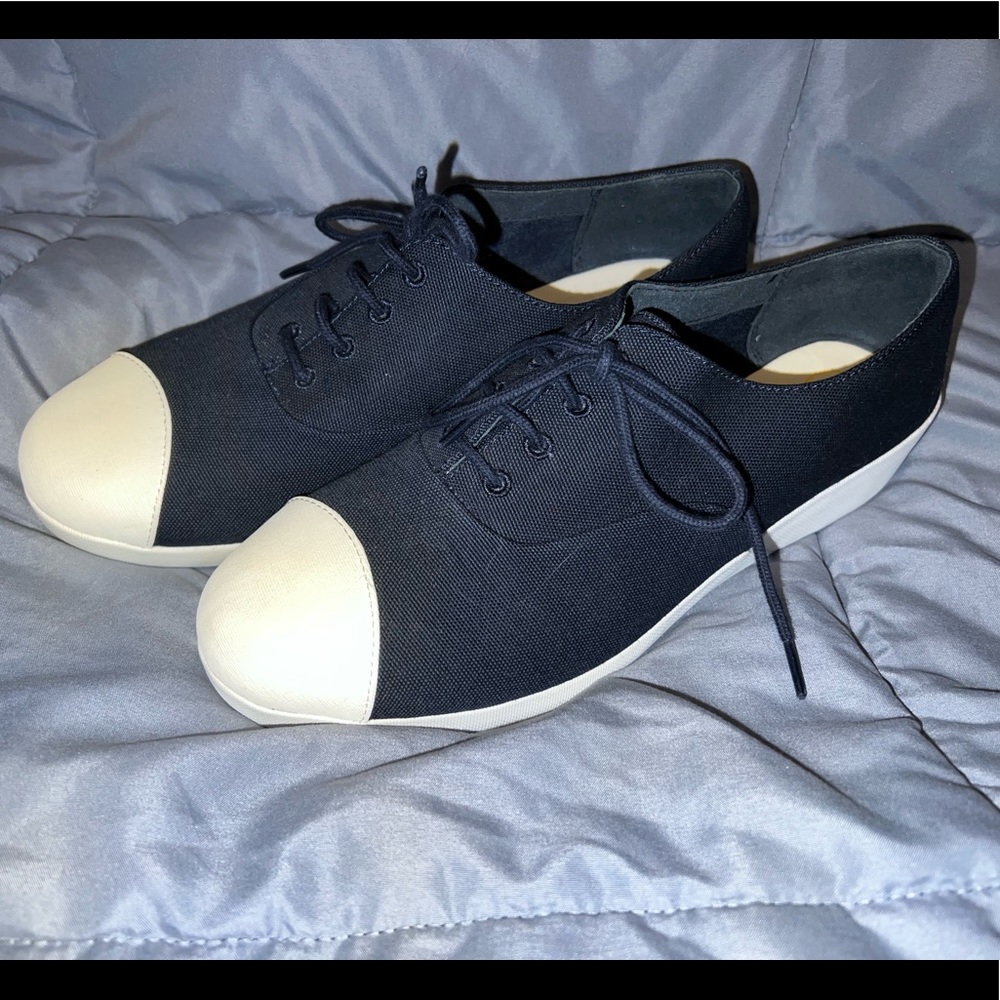 FitFlop Women's F Pop Canvas Oxford